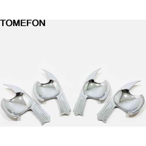 TOMEFON For Toyota Corolla 2019 2020 Car Styling Side Door Handle Sequin Bowl Cup Molding Sticker Cover Trim Exterior Accessorie