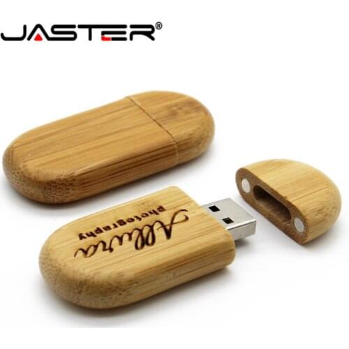 JASTER 1PCS free custom logo wooden usb flash drive pendrive 4G 8GB 16GB 32GB 64GB 128GB external storage USB memory stick
