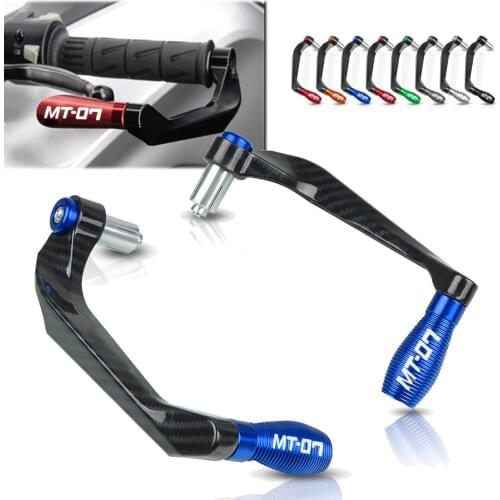 For YAMAHA MT-07 MT07 MT 07 2019 2018 2017 2016 15 Motorcycle Handlebar Grips Guard Brake Clutch Levers Handle Guard Protector
