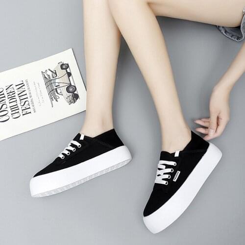 2021 Spring Summer Sneakers Womens Canvas Shoes Female Vulcanize Flats Denim couple shoes