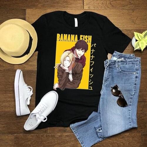 Banana Fish Shirts Ash Lynx Eiji Okumura Japanese Anime Banana Fish Shirt