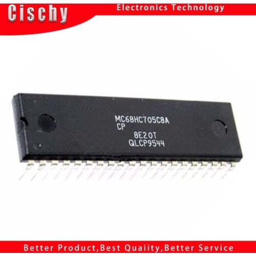 1PCS MC68HC705C8ACP IC MCU 8BIT 8KB OTP 40DIP