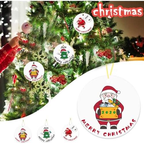 2020 New Christmas Tree Decoration Lighted Pendant Faceless Personalized Old Man Pendant Christmas Decorations For Home D60
