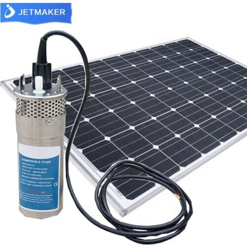 4 inch well pump YM2440-30 12/24V dc solar pump systems for agriculture submersible solar water pump