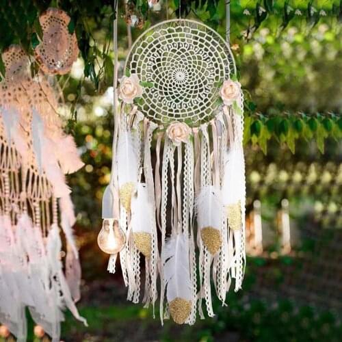 AIBODUO White Dream Catchers