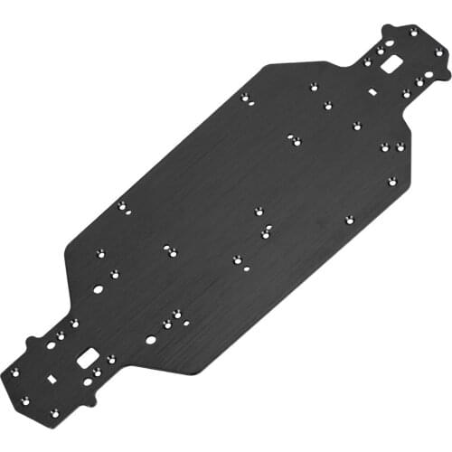 Aluminum Alloy Metal Chassis 04001 For HSP 1/10 Upgrade Parts For Buggy Monster Bigfoot Truck 94111 94107 94170 94118