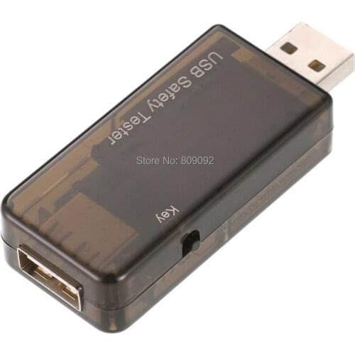 Security LCD USB Digital Power Capacity Meter Tester Current Voltage Detector power capacity tester meter