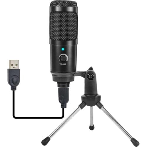 Hot Computer USB Microphone Set Condenser Microphone Recording K Song Microphone Online Game Chat Live