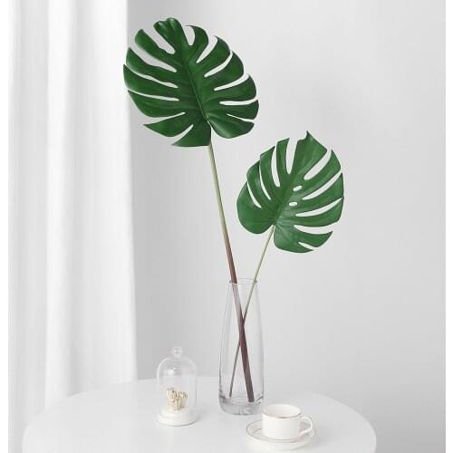 Artificial Plant Fake Flowers Leaves Home-Decoration Office Wedding Flower