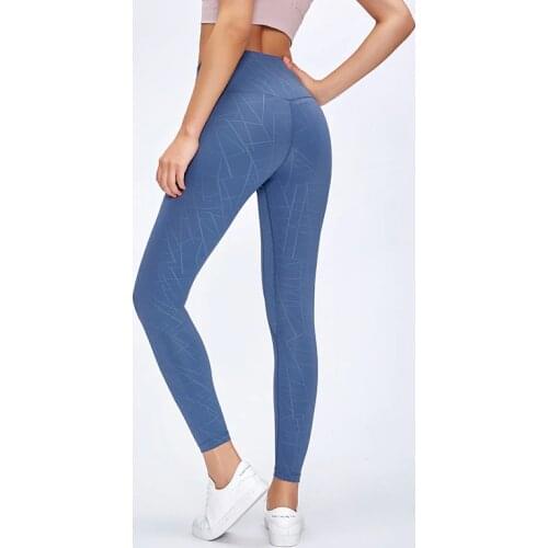 NWT Tummy Control 7/8 Leggings High Waist Printed Color Yoga Naked-feel Squat proof Leggings Workout Running leggings