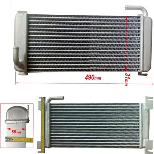 Oil cooler for Tianjin JD1204 tractor with LR6105ZT12 , Part number