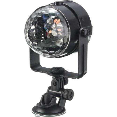 Mini 3W RGB LED Stage Light Remote Controls Light Disco Ball Lights LED Party Lamp Show Stage Lighting Effect USB Powered