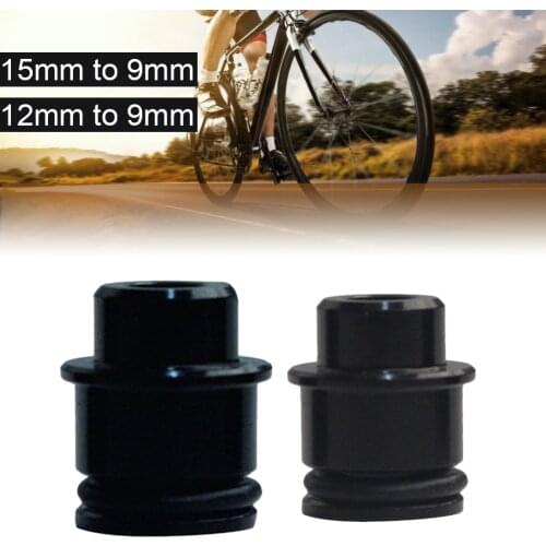 MTB Bicycle Thru Axle 12 / 15mm To 9mm Thru Axle Hub Quick Release QR Fork Conversion Adapter Fit For Hope Mavic DtSw Bike Parts