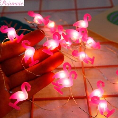 PATIMATE Alloy Flamingo Pendant Hawaii Party Decoration Flamingo Tropical Summer Party Decor DIY Birthday Party Decoration Kids