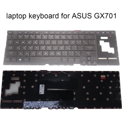 Turkey Thai Replacement keyboards for ASUS ROG Zephyrus S17 GX701 GX GX701GV GX701LWS XS76 gaming keyboard 0KN1 661TU11 661TA11