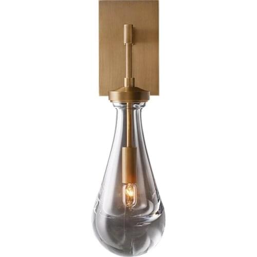 Modern Simple Wall Lamp Glass Ball Luxury Gold Sconce Nordic Wall Mount Indoor Decor Lamp For Indoor Decoration Wall Lights