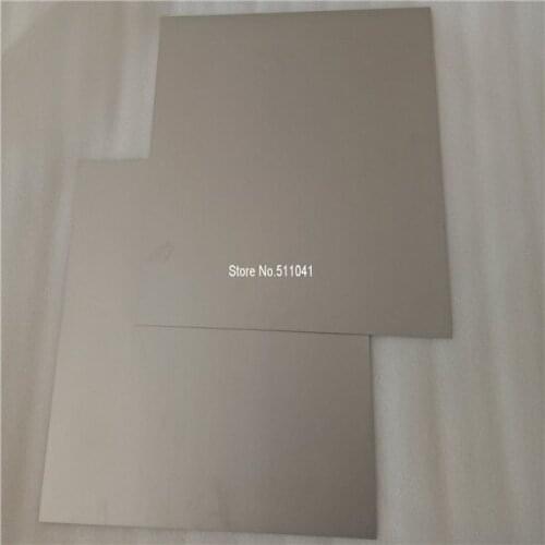 18pcs titanium plates grade2 110x320x0,5mm wholesale price ,free shipping