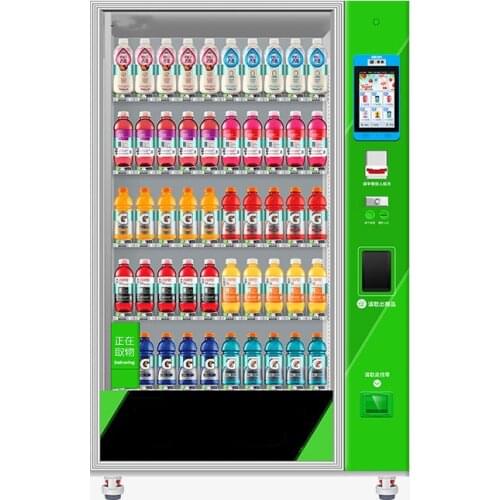 Touch Screen 24 Hours Combo Vending Machine Self-Service Automatic Milk Food Snack Drink Vendor Machine Dispenser