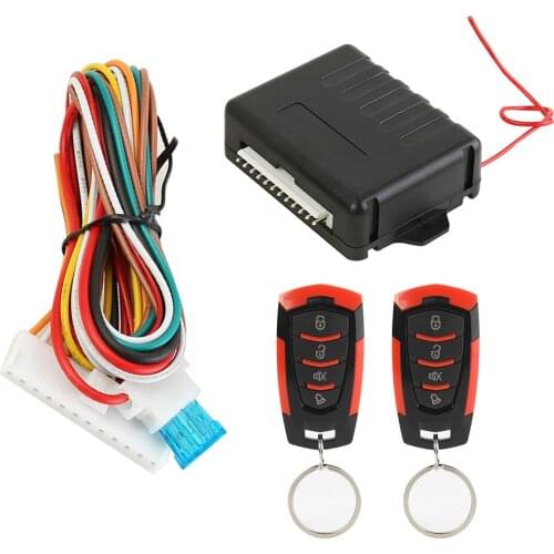 Multi-functional Universal Car Remote Central Door Practical Durable Portable Lock Kit Keyless Entry Alarm System 410/T11