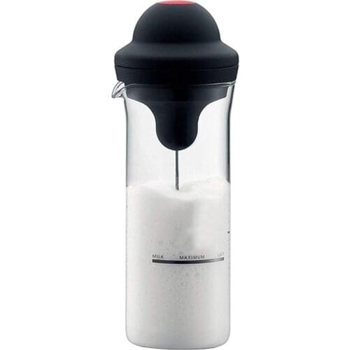 Milk Frother Electric Foamer Coffee Foam Maker Milk Shake Mixer Battery Milk Frother Jug Cup
