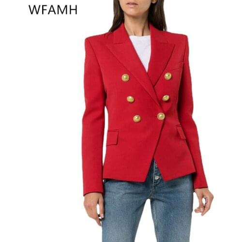 Wfamh Women's Long Blazers