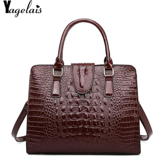 Factory Sale 2020 Luxury Ladies Handbag Women Clutch Vintage Crocodile Pattern Shoulder Bags Evening Party Messenger Bags