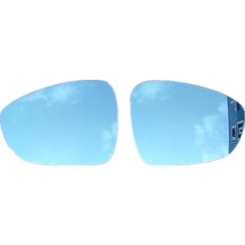 Wide View Anti Glare Rear View Mirror Blue Heated Mirror Glass for Citroen DS4 DS5 DS6