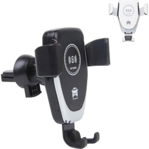 1PC Wireless Charger Phone Holder For Toyota RAV4 2015 2016 Dashboard Air Vent Car Cellphone Holder Mount Stand Clip For Toyota