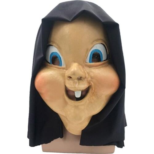 2018 Scary Latex Full Movie Head Happy Death Day Masks Party Carnival Party Joke Props Halloween Mask Cosplay Costume
