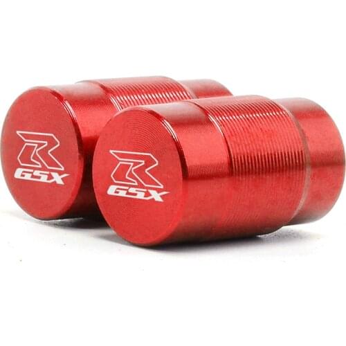 2021 For Suzuki GSXR GSX-R 600 750 1000 All Year With Logo GSXR Motorcycle Wheel Tire Valve Stem Caps Airtight Covers