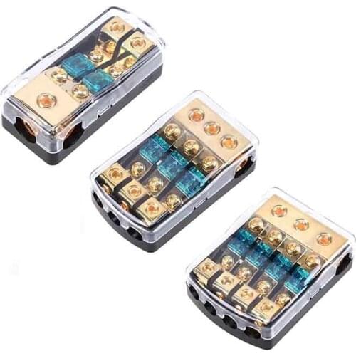 Auto sound safety one out two, three power amplifier one out four subwoofer refitted safety tube pure copper safety seat