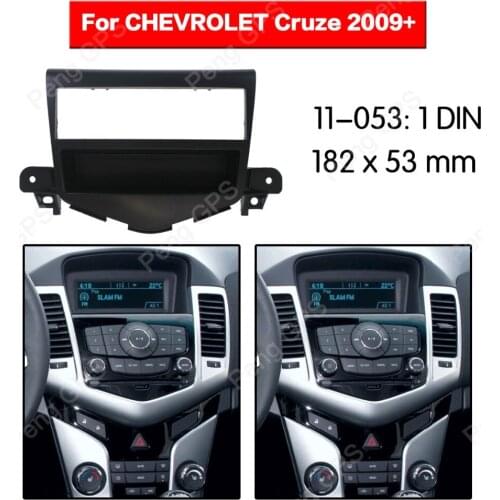 1 din Car Radio stereo Fitting Fascia installation For CHEVROLET Cruze 2009+ Fascias Mount Facia Mount Bezel Adapter Bezel trim
