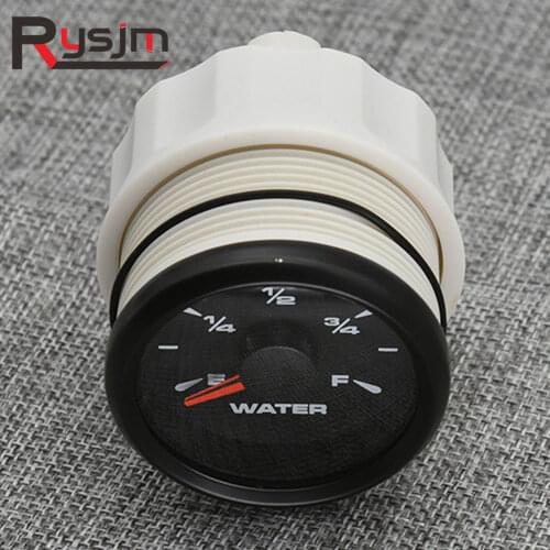HD 52mm Waterproof Water Level Gauge Boat Car Fuel Sending Unit Fuel Level Sensor fit 0-190 ohm 240-33 ohm 7 Colors Backlight