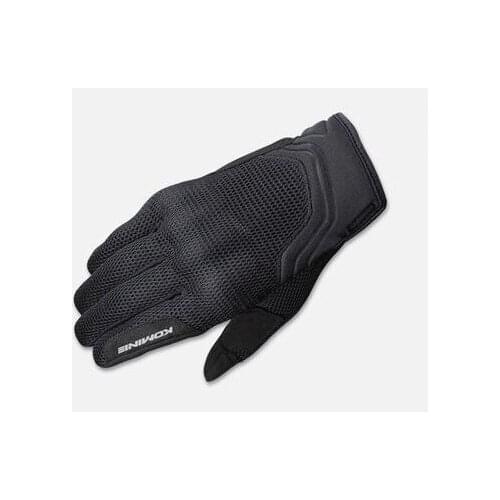 Komine GK-194 Black Glove Motorcycle ATV Bike Mountain Bicycle Touring Moto Trip Rae Touch Screen Gloves