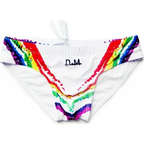 Male Panties Low Waist Men Underwear Swimming Briefs Sexy Exotic Comfortable Underpants Breathable Male Underpants Soft Briefs