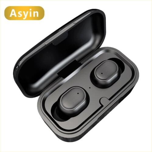 Original TWS In ear Blutooth Earphones Mini Wireless Sport Headset Stereo earbuds Headphones Touch Control LED Power Display