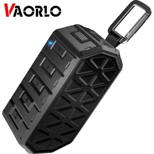 VAORLO Portable Bluetooth Speaker Outdoor Sport Wireless Loudspeaker Sound System 3W Music Waterproof Speaker For Mobile Phone
