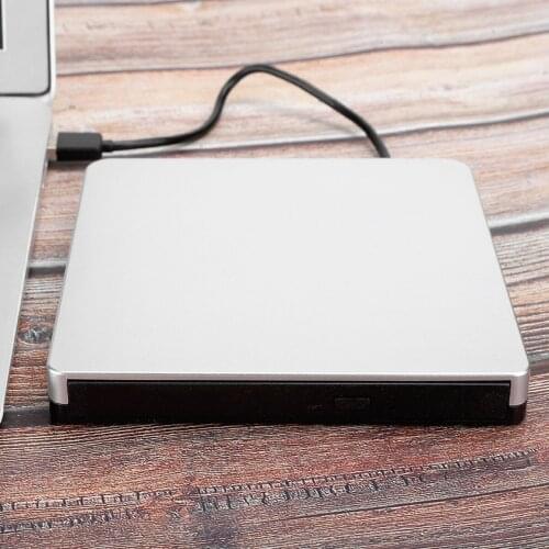 Portable USB 3.0 External DVD Drive CD DVD RW Drive Writer Burner Optical Player Compatible For Windows 10 Laptop Desktop IMacs