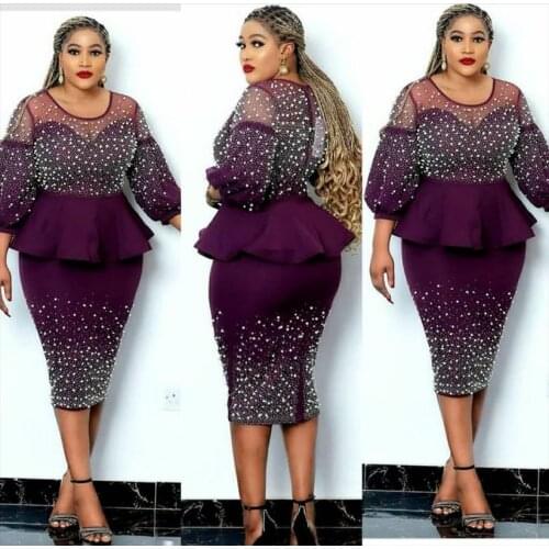 Mesh tube top temperament suit, high waist, thin, ruffled skirt, large size sexy dress