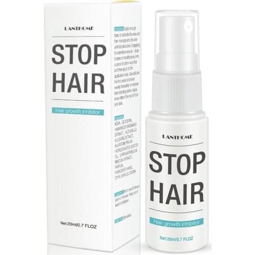 20ml Spray Hair Removal Hair Inibidor Reduce Hair Growth Whole Body Leg Body Armpit Hands Depilation Liquid