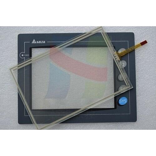 Touch Screen Glass, Protective Film Replacement for Delta DOP HMI Panel 5.6 7 10 Inch
