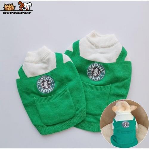 SUPREPET Pet Dog Clothes Fashion Dog Pug for French Bulldog Star Pattern French Bulldog Clothes Dog Hoodie Puppy Clothes perro