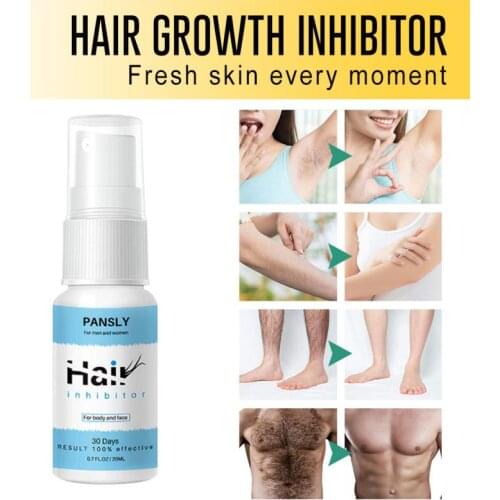 Hair Removal Spray Face Body Hair Depilatory Beard Bikini Legs Armpit 20ml Mild Painless Hair Remover Liquid Dropshipping TSLM2