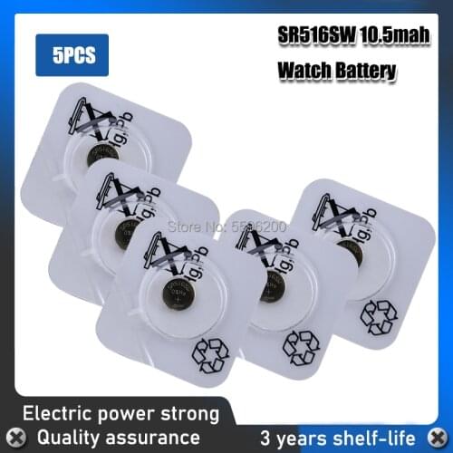 5Pcs/Lot FOR SEIZAIKEN 317 100% Original LONG LASTING SR516SW SR62 D317 V317 Watch Battery Button Coin Cell JAPAN Made