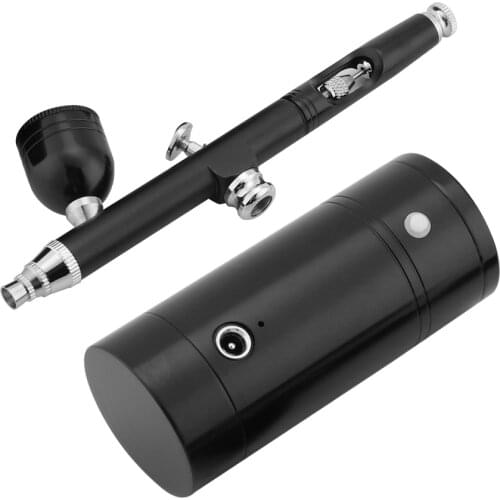 0.3mm Airbrush Air Spray Gun Compressor Tattoo Face Body Painting Spraying Gun Set For Kit Nail Art Craft Tattoo Cake Making