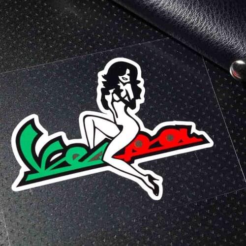Car Styling Vinyl Bumper Sticker Sexy Girl Lafy Laptop Window Motorcycle Scooter Decoration Decal