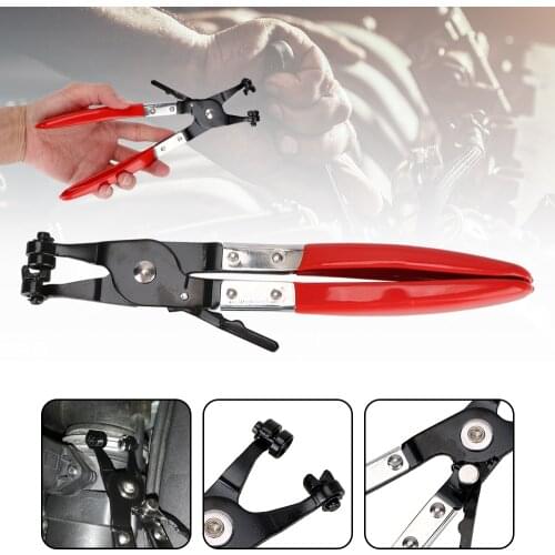 Locking Car Hose Clamps Pliers Water Pipe Hose Flat Band Ring Type Tool For Garden Car Truck Accessories Auto Removal Tools