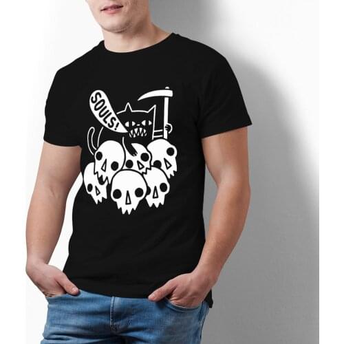 Satan T-Shirt Basic Awesome Cotton T Shirt Printed Short Sleeves Tee Shirt Mens Oversize