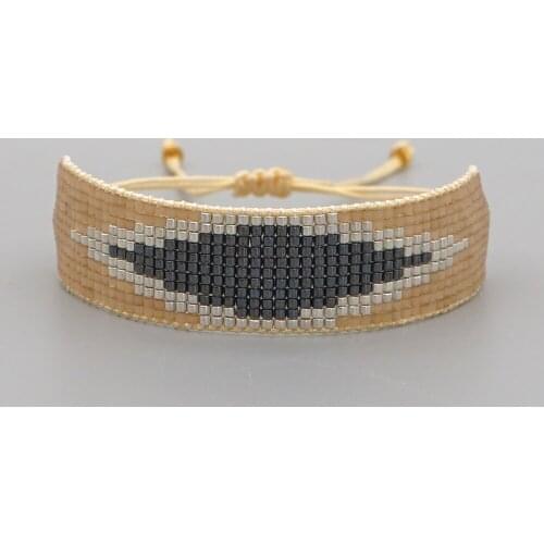 Go2boho Mexican Bracelet Turkish Eye Pulsera Handmade Jewelry Gift Seed Beads Woven Jewellery 2021 Miyuki Womens Bracelet