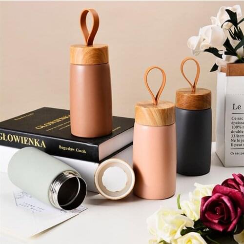 Insulated Coffee Mug 304 Stainless Steel Vacuum Flask Mini Portable Thermos Travel Mug Thermal Cup Outdoor Household